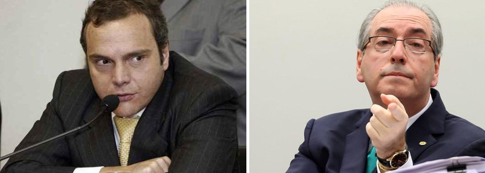 O ex-presidente da Câmara dos Deputados Eduardo Cunha (PMDB-RJ) e o doleiro Lúcio Funaro ficaram frente a frente nesta quinta-feira (26) em uma audiência na Justiça Federal para acompanhar o depoimento do ex-vice presidente da Caixa Econômica Federal Fábio Cleto; os três são réus na Operação Sépsis, um desdobramento da Lava Jato, que investiga um esquema de propinas na CEF; Cleto revelou pagamento de 1,5% ao grupo de Cunha sobre o valor liberado em 2011 pela Caixa para o Porto Maravilha, na zona portuária do Rio de Janeiro - uma obra de R$ 3,5 bilhões