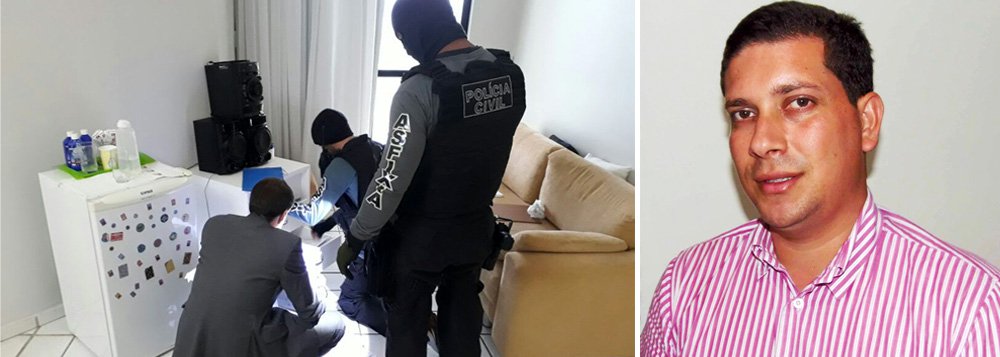 Uma operação desencadeada pelo Grupo de Combate às Organizações Criminosas (Gecoc), do Ministério Público, e pela Polícia Militar (PM), prendeu o ex-prefeito de Girau do Ponciano, no Agreste de Alagoas, Fábio Rangel; ação faz parte da terceira fase da operação "Sepse” e é a segunda vez que o ex-gestor é preso este ano; investigações do Ministério Público apontam que ele desviou recursos dos cofres públicos que deveriam servir para aquisição de medicamentos