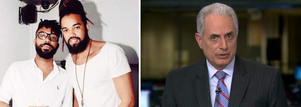O vídeo em que o jornalista William Waack protagoniza uma cena de racismo, que viralizou nessa quarta-feira, 8, e resultou em seu afastamento do jornalismo da Rede Globo, foi divulgado pelo operador de VT Diego Rocha Pereira, e o designer gráfico Robson Cordeiro Ramos; imagem original foi obtida por Diego, que é ex-funcionário da Rede Globo; "Eu ainda voltei as imagens para ter certeza, não estava acreditando que ele teria falado aquilo. Fiquei tão revoltado que filmei com meu celular", diz; já a divulgação do vídeo foi feita por Robson; "Eu me revolto porque ele [Waack] trabalha com milhões de negros dentro da Globo. Ele é o âncora, ele traz a informação, mas em volta dele tem um monte de negros trabalhando. Fico imaginando como ele é fora da câmera", diz Ramos