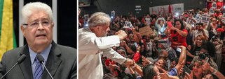 "Democratas do Mundo uni-vos em Porto Alegre!", convoca o senador Roberto Requião (PMDB-PR), numa mobilização do povo no dia 24 de janeiro, quando o Tribunal Regional Federal da 4ª Região, da capital gaúcha, julgará o processo de Lula em segunda instância; em vídeo, o senador, que está sendo cogitado a assumir a vaga de vice na chapa do ex-presidente em 2018, cita diversos líderes internacionais de esquerda, como Bernie Sanders, Cristina Kirchner, Mujica, Jimmy Carter, Boaventura e nossos irmãos portugueses, para "assistirem ao vivo em Porto Alegre o julgamento de nosso ex-presidente Lula e assim poderem dizer ao mundo se está sendo um julgamento justo, imparcial e equilibrado!"; assista
