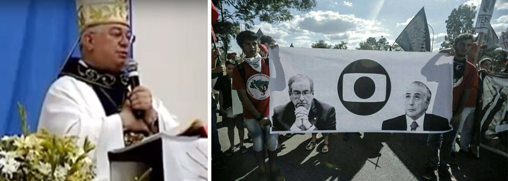 O bispo da Diocese de Apucarana, Dom Celso Antônio Marchiori, conclamou os fiéis a não assistirem mais a Rede Globo; fala de Marchiori aconteceu na última quinta-feira, na missa rezada em louvor à Nossa Senhora Aparecida; bispo disse ainda que a Globo "é uma rede manipuladora de opinião, está nos manipulando, está nos conduzindo para o abismo, para a destruição, nós precisamos nos unir contra esta ditadura da Rede Globo, que nos manipula, que nos destrói. Rezamos à Nossa Senhora Aparecida, que venha em nosso socorro, interceda por nós e nos ajude a sermos fiéis discípulos de Nosso Senhor Jesus Cristo"