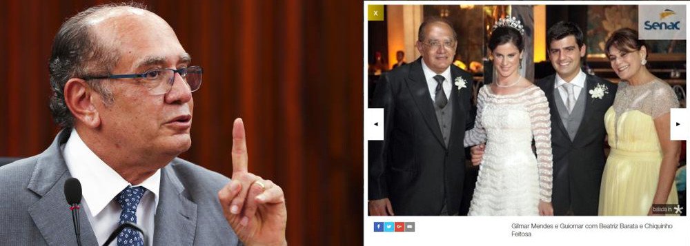 O ministro do Supremo Tribunal Federal Gilmar Mendes voltou a determinar a soltura dos empresários Jacob Barata Filho, conhecido no Rio como "Rei do ônibus", e Lélis Teixeira, ex-presidente da Fetranspor; os dois foram presos pela primeira vez em julho, na operação Ponto Final, um desdobramento da Lava Jato, e soltos duas vezes em agosto por Gilmar; o ministro foi padrinho de casamento da filha de Barata e, segundo o MPF, a mulher do ministro já recebeu flores do empresário; apesar da proximidade, Gilmar nunca se declarou suspeito para julgar o caso