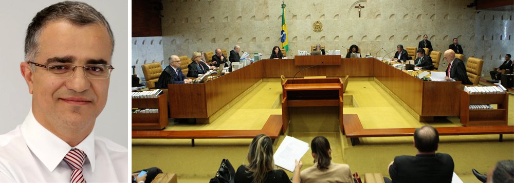 O jornalista Kennedy Alencar analisou o resultado parcial do julgamento sobre o poder das Assembleias Legislativas para revogar medidas cautelares do Judiciário, como prisão de deputados estaduais, que está sendo feito no Supremo Tribunal Federal; Kennedy diz que o placar de 5 a 4 para limitar o poder das Assembleias Legislativas mostra mais uma vez um racha na corte; "Brasil tem um Supremo ruim, que gera insegurança jurídica ao interpretar a letra da Constituição com um alto grau de cálculo político e um perigoso pendor pelos holofotes. O STF interfere demais na esfera política e, em diversos casos, faz isso levando em conta o nome na capa do processo", diz 