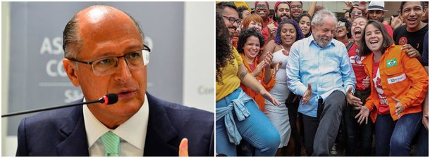 Provável adversário do ex-presidente Lula na disputa à presidência em 2018, o governador de São Paulo, Geraldo Alckmin, deve endurecer seu discurso ao assumir o comando do PSDB na convenção tucana que ocorrerá neste sábado 9; Alckmin dirá que Lula quer voltar à cena do crime; "Os brasileiros não são tolos. Sabem, hoje, do método lulopetista de confundir para dividir, iludir para reinar", dirá o tucano, conforme trechos adiantados pela Folha; "Mas vejam a audácia dessa turma. Depois de ter quebrado o Brasil, Lula diz que quer voltar ao poder. Ou seja, meus amigos: ele quer voltar à cena do crime"; agora responda: você imagina Alckmin numa foto como a de Lula ao lado?