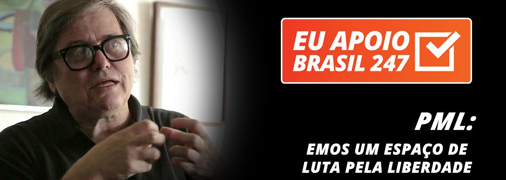 O jornalista Paulo Moreira Leite, colunista do 247 e um dos mais experientes profissionais da imprensa brasileira, apoia a campanha de assinaturas solidárias do 247; no vídeo, ele diz se orgulhar de atuar num espaço democrático e de defesa da liberdade e dos direitos dos trabalhadores