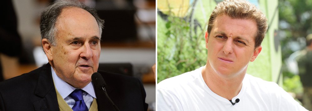 "Diz que vai disputar o posto de candidato presidencial pelo PPS, mas é incapaz de definir a possível entrada de Luciano como o que ela é: uma aventura que soma um apresentador de tevê sem nenhum currículo social que não o de distribuir presentes com os interesses do capital em ter uma nulidade a presidir a República", diz Fernando Brito, editor do Tijolaço