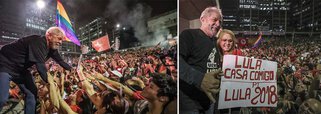 Diante de uma multidão de milhares de pessoas na concha acústica da Uerj, o ex-presidente Lula encerrou sua terceira caravana pelo País, que rodou pelos estados do Espírito Santo e Rio de Janeiro; Lula teve na Educação o principal foco de seus discursos nesta etapa; Entre as propostas para um eventual terceiro governo, Lula anunciou a federalização do ensino médio. "Não vou federalizar presídio, não quero federalizar bandido. Vou federalizar o ensino médio. Haddad já está fazendo um estudo", afirmou; "Eles mexeram na jararaca e jararaca não adianta bater no rabo porque não morre, tem que bater na cabeça. E eles não vão bater. Eu vou disputar as eleições com o apoio de vocês", disse Lula, sendo bastante aplaudido pelo público; Lula recebeu até pedido de casamento de uma eleitora