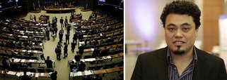 O jornalista Leonardo Sakamoto questionou se o eleitor brasileiro irá reeleger os deputados que votarem a favor da reforma da Previdência, proposta por Michel Temer; "Ele pode não se lembrar em quem votou na última eleição. Mas o ódio, a raiva e a indignação são componentes fortes, marcantes. Portanto, muitos se lembrarão na próxima eleição quais deputados votaram a favor de uma impopular Reforma da Previdência, produzida e tramitada sem o devido debate público", diz