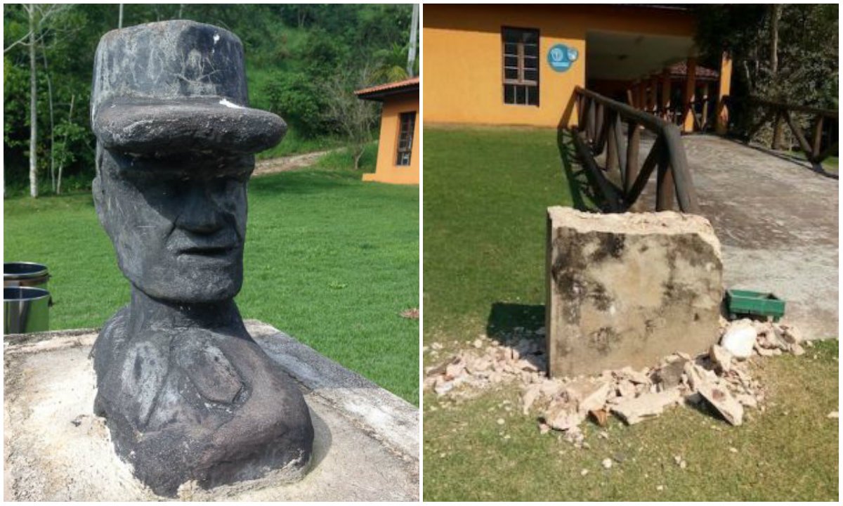 Hoje, quase 50 anos depois, há ainda quem cultive a ideologia tacanha da ditadura militar e tente condenar ao anonimato aqueles que deram suas vidas para defender a liberdade, a democracia e a justiça social. Refiro-me ao secretário do Meio Ambiente de Alckmin, o fascista Ricardo Salles, que mandou retirar o busto de Carlos Lamarca do Parque Estadual do Rio Turvo