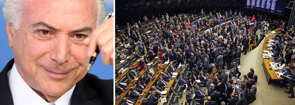 Reportagem especial da agência russa Sputnik traz trajetória de Michel Temer, de sua ascensão por meio do golpe parlamentar de 2016 às denúncias da JBS de que recebeu milhões em propina e autorizou a compra do silêncio de Eduardo Cunha; apesar da vitória na Câmara que barrou a investigação por corrupção passiva, Temer não pode respirar aliviado; procurador-geral da República Rodrigo Janot ainda deve denunciá-lo por outros crimes, que podem contar com as delações premiadas de Cunha e do operador Lúcio Funaro