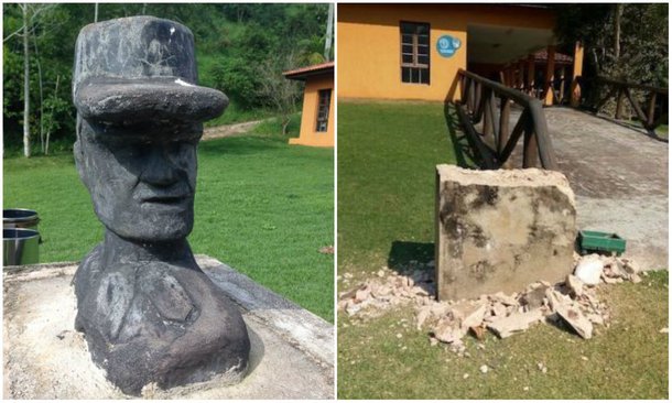 Hoje, quase 50 anos depois, há ainda quem cultive a ideologia tacanha da ditadura militar e tente condenar ao anonimato aqueles que deram suas vidas para defender a liberdade, a democracia e a justiça social. Refiro-me ao secretário do Meio Ambiente de Alckmin, o fascista Ricardo Salles, que mandou retirar o busto de Carlos Lamarca do Parque Estadual do Rio Turvo