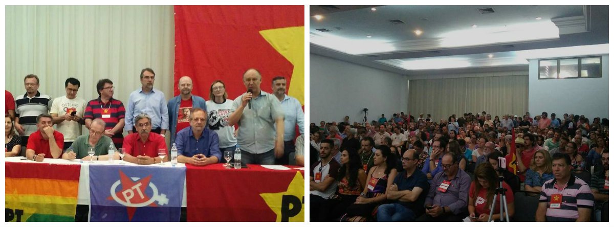 O PT do Rio Grande do Sul indicou, por aclamação, os nomes de Miguel Rossetto como pré-candidato ao governo do Estado e Paulo Paim para disputar a reeleição ao Senado; também foi divulgada uma carta assinada pelos ex-governadores Olívio Dutra e Tarso Genro em defesa da candidatura de Rossetto, ex-ministro dos governos Lula e Dilma e um dos fundadores do PT; Paim, assim como Rossetto, iniciou a militância como sindicalista na Região Metropolitana de Porto Alegre