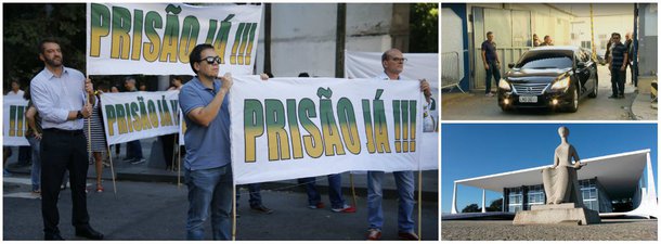 "Os manifestantes que protestaram nesta sexta-feira na porta do Palácio Tiradentes erraram de endereço. O lugar certo era a sede do STF, na Praça dos Três Poderes, em Brasília. O que aconteceu na Assembléia Legislativa do Rio de Janeiro tornou-se pedra cantada desde que o STF, há exatamente um mês, concedeu ao Poder Legislativo a prerrogativa de rejeitar medidas cautelares impostas a seus membros", comenta Tereza Cruvinel, sobre a decisão do Supremo que deu ao Senado a prerrogativa de decidir o futuro de Aécio Neves; para a jornalista, se esta decisão "não for revista, daqui para a frente será impossível investigar e punir ocupantes de cargos legislativos. Mais bandidos vão se empenhar na conquista de um mandato"