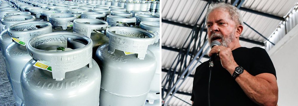 O ex-presidente Luiz Inácio Lula da Silva visitou nesta quarta-feira, 6, o pólo avançado do Instituto Federal Fluminense em Campos dos Goytacazes; em discurso, Lula criticou a política econômica do governo de Michel Temer, que tem prejudicado principalmente a população mais pobre; "Fiquei oito anos na Presidência e não aumentei o gás de cozinha uma única vez. O Temer, em sete meses, já aumentou 68%. Tem lugar do país onde o gás já está custando R$ 105. É um produto da cesta básica. Não pode ser aumentado desse jeito", disparou o ex-presidente; Lula criticou os cortes do atual governo nos institutos e universidades federais; "Nós transformamos o Estado em fiador do jovem brasileiro. Não tem investimento mais sagrado para um país crescer do que a Educação"