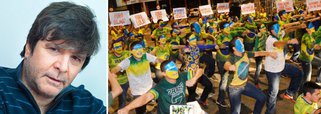 Em 16 de agosto de 2015, a performance ao estilo flashmob foi divulgada nas redes sociais; "Até hoje, perguntam quem são aquelas pessoas, e como reagem ao que está acontecendo", diz Paiva; "Vídeos dos ensaios foram apagados. Nomes, perfis, mais detalhes? Nada. Alguém tem notícia deles?", questiona o escritor