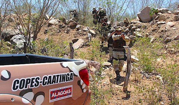 Segundo o Núcleo de Estatística e Análise Criminal (NEAC), da Secretaria de Segurança Pública de Alagoas (SSP), de janeiro a novembro deste ano as polícias do Sertão apreenderam 2.186 quilos de maconha e 500 gramas de cocaína, muito mais do que em 2016, quando a quantidade de drogas apreendidas não chegou a 10% do total já registrado este ano; além disso, em 2017 houve redução de 3,1% no número de roubo de motocicletas e aumento de 77,8% no número de prisões em flagrante