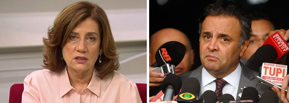 Miriam Leitão foi só críticas a Aécio Neves em sua coluna nesta sexta; "Aécio entregou vários recados: que o PSDB não é um partido, é um feudo com dono; que a impunidade subiu-lhe à cabeça; que a proposta de renovação do partido e a autocrítica foram enterradas; que o afastamento do senador, quando ele entrou em apuros por receber dinheiro de um empresário investigado, era puro teatro. Ele era o verdadeiro presidente da tucanolândia, tanto que teve força para destituir o seu suposto substituto e nomear outro para o lugar. Se o partido precisava de mais um sinal de decrepitude, ele foi entregue ontem pelo senador que deveria estar ocupado em explicar as entregas de dinheiro de Joesley Batista feitas através do primo", escreve