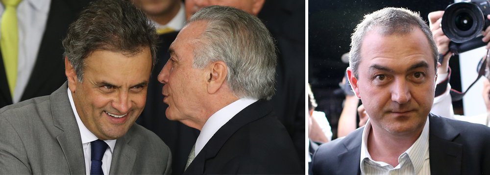 "Quando embarcaram na aventura de participar de um golpe parlamentar, pela primeira vez na história do Brasil, em sociedade com o que havia de pior na política brasileira, os tucanos planejavam e esperavam participar de um governo peemedebista de salvação nacional que alavancaria a economia e seria aplaudido em praça pública e então, em aliança com o PMDB fariam o próximo presidente da República, evidentemente Aécio Neves, que em 2014 quase chegara lá", escreve Alex Solnik; para ele, o empresário Joesley Batista, da J&amp;F, deu em maio último "a punhalada final na aliança"; "A sua delação, com os frutos que produziu, atingiu de uma só vez Temer e Aécio, inviabilizando o presente e o futuro de ambos e de seus respectivos partidos"