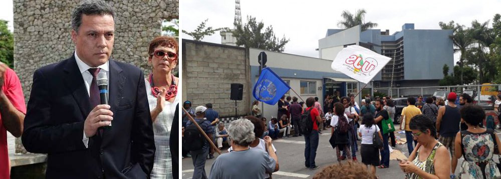 O reitor da UFMG, Jaime Ramírez, mandou um recado após a violência contra a instituição: "A UFMG nunca se curvou e nunca se curvará ao arbítrio. Vamos resistir sempre”; Ramírez falou aos integrantes da comunidade universitária que se reuniram na tarde desta quarta-feira (6), em frente ao prédio da Reitoria, para manifestar apoio aos gestores atuais e aos antecessores levados a depor, na Polícia Federal, por meio de condução coercitiva; eles foram prestar esclarecimentos por supostas irregularidades relacionadas à construção do Memorial da Anistia Política do Brasil, no bairro Santo Antonio, em Belo Horizonte