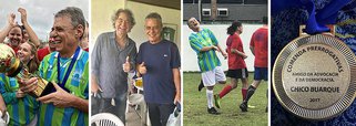 Portal Jurídico Conjur acompanhou a partida entre um time de profissionais do Direito intitulado Prerrogativas, entre os quais o advogado Cristiano Zanin Martins e o jurista Lenio Streck, enfrentou os craques do Politheama, de Chico Buarque de Hollanda; em entrevista, eles comentam a era punitivista do Judiciário brasileiro; "Claramente há um desequilíbrio entre defesa e ataque. O ataque imagina a jogada e não precisa realizá-la, pois o juiz apita o gol sem que ela tenha ocorrido. Já a defesa tem que desmontar até os lances imaginários. É mesmo assim suas iniciativas são desprezadas. O placar final é construído com base em lances imaginários e delirantes", disse Zanin 