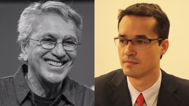 O cantor e compositor Caetano Veloso recebeu em agosto o procurador Deltan Dallagnol em sua casa, em Ipanema (Rio de Janeiro); o encontro, conforme conta Caetano em artigo publicado no Globo, "se deu nas vésperas do ato de desagravo ao juiz Marcelo Bretas, cujas decisões tinham sido desqualificadas pelo ministro Gilmar Mendes"; no artigo, Caetano aproveita para clarear as suas posições com relação à Força Tarefa da Lava-Jato, do qual Dallagnol é um dos integrantes: "Minha posição em relação à Lava-Jato não mudou em essência. Pelo timing de minhas respostas às entrevistas citadas vê-se que não fui um opositor da força-tarefa como os que só viam nela uma perseguição ao PT"