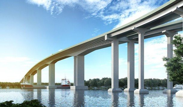 O governo vai disponibilizar R$ 240 milhões do orçamento da União para garantir a continuidade da construção da segunda ponte sobre o Rio Guaíba e acessos na BR-116/ 290, no Rio Grande do Sul; o anúncio será foi feito pelos ministros dos Transportes, Portos e Aviação Civil, Maurício Quintella, da Casa Civil, Eliseu Padilha, e da Secretaria Geral da Presidência, Moreira Franco, durante visita técnica à obra; de acordo com o acompanhamento feito pelo Departamento Nacional de Infraestrutura de Transportes (DNIT), responsável pelo projeto, a execução da obra alcançou 55%