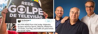 O Grupo Globo foi acusado nesta terça-feira, 14, de pagar propina na compra de direitos de transmissão de jogos internacionais; em depoimento à Justiça dos Estados Unidos, o empresário argentino Alejandro Burzaco, ex-presidente da empresa Torneos, disse que além da Globo, a Fox Sports, Televisa, Media Pro, e empresa Traffic, do brasileiro J. Hawilla, sócio da globo, também pagaram propina por direitos de transmissão de jogos; Burzaco ouvido como uma das testemunhas da acusação no julgamento de José Maria Marin, ex-presidente da CBF acusado de extorsão, fraude financeira e lavagem de dinheiro durante negociações de contratos com a Fifa; em nota, a Globo negou estar envolvida em corrupção e promete transparência em seus atos