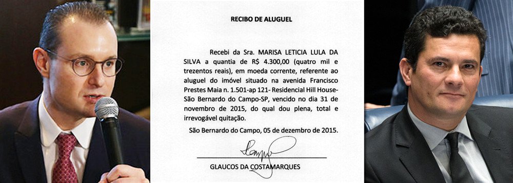 Em depoimento ao juiz Sérgio Moro nesta sexta-feira, 15, o contador João Muniz Leite reforçou que todos os recibos com quitação de aluguel do apartamento vizinho ao que Lula mora em São Bernardo do Campo foram emitidos pelo proprietário do imóvel, Glaucos da Costamarques; Costamarques, por sua vez, atestou que assinou os recibos de locação emitidos em favor de dona Marisa e que não houve emissão de todos os recibos de uma só vez; "Ficou claro mais uma vez que o apartamento não é do ex-Presidente Lula e que não há qualquer valor proveniente de contratos da Petrobras relacionado ao imóvel, ao contrário do que consta na denúncia apresentada pelo Ministério Público Federal", disse o advogado Cristiano Zanin, que defende Lula 