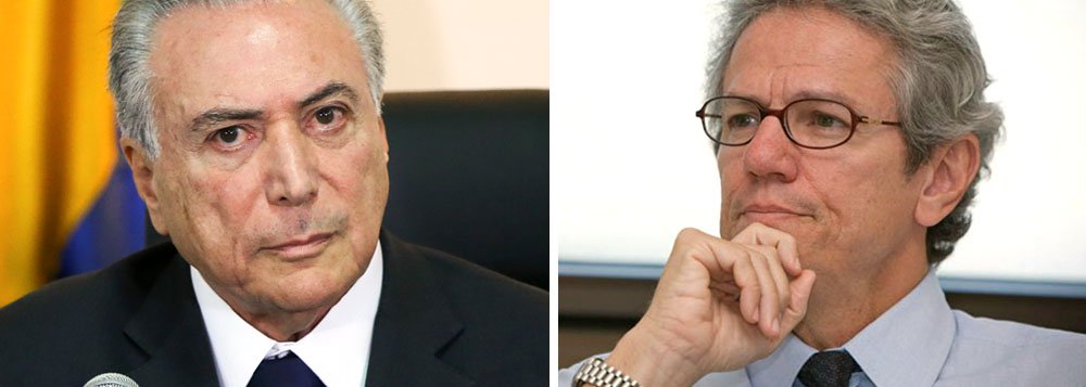 Temer e Meirelles, que vislumbravam tomar o cargo do vice-presidente do Novo Banco de Desenvolvimento, mais conhecido como “Banco dos Brics”, Paulo Nogueira Batista Júnior, finalmente conseguiram o que queriam, informa Tereza Cruvinel; "Apelaram para o velho macarthismo: acusaram o economista, junto ao conselho de administração do organismo, de ter quebrado as regras de conduta dos dirigentes emitindo opiniões políticas sobre a política interna brasileira", diz a jornalista; segundo ela, Batista Júnior referiu-se ao impeachment como golpe em um artigo e em outro fez reparos à condenação do ex-presidente Lula pelo juiz Sérgio Moro