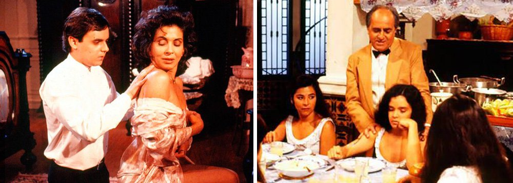 Lembro aos puritanos de plantão que a novela Tieta (fantástica) está sendo reprisada no canal Viva na Sky. Quem quiser, pode rever cenas de pedofilia, incesto e pornografia que foram veiculadas em horário nobre na TV aberta. Isso em 1989