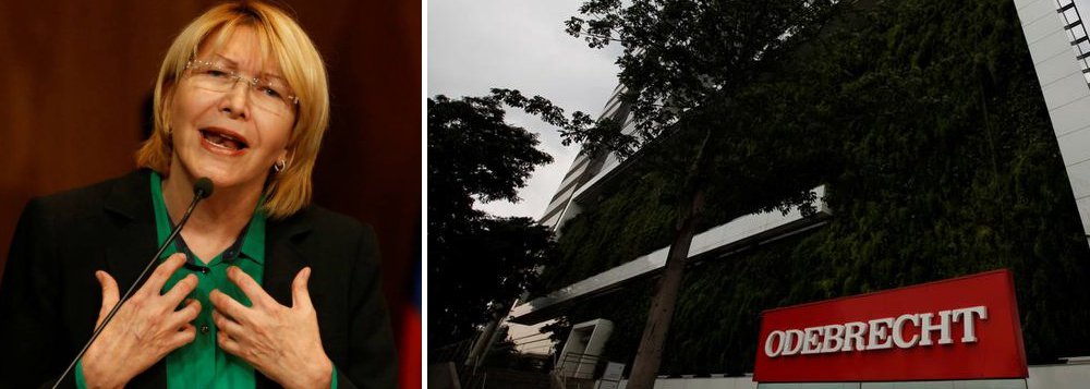 Ex-procuradora-geral venezuelana Luisa Ortega afirmou nesta quarta-feira que vai encaminhar a autoridades do Brasil, dos Estados Unidos, do México, da Espanha e da Colômbia documentos referentes a investigações da Odebrecht conduzidas por ela na Venezuela antes de ser destituída do cargo; ela também acusou o ex-vice-presidente venezuelano Disdalo Cabello, aliado do atual presidente daquele país Nicolás Maduro, de ter recebido US$ 100 milhões da Odebrecht por meio de uma empresa espanhola