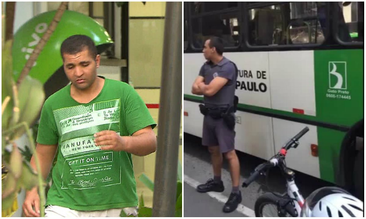 Diego Ferreira de Novais, de 27 anos, voltou a ejacular em uma mulher em um ônibus de São Paulo na manhã deste sábado, segundo informações da PM; ele foi detido inicialmente pelos passageiros do ônibus, que chamaram os policiais militares; na última quarta, ele chegou a ser preso em flagrante pelo mesmo ato, mas foi solto após audiência de custódia