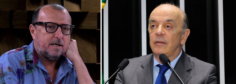 O jornalista Xico Sá criticou no Twitter a condescendência da grande mídia, desta vez com José Serra, que agora passa a ser cotado a candidato à presidente pelo PSDB; segundo o Estadão, aliados de Serra querem que ele dispute as prévias tucanas contra o governador Geraldo Alckmin, hoje o principal nome do partido para o Planalto; "Os jornais conseguiram apagar os 23 milhões do Serra ao ponto de lançá-lo na disputa 2018. Parabéns", postou Xico Sá