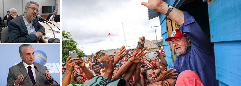 "O que espanta no depoimento de Antônio Palocci ao juiz Moro não foi a traição que ele perpetrou contra Lula, mas o despudorado cinismo da traição - a total desfaçatez com que foi feita", diz o cientista político Aldo Fornazieri; "O único objetivo do depoimento foi torpe: conseguir um benefício pessoal, buscando que lhe seja concedido o privilégio da delação premiada. Este tipo de pessoa está apta a alcançar a liberdade para continuar persistindo no crime, assim como Temer se habilitou pela traição a chegar à presidência da República para continuar na senda criminosa", afirma