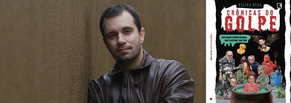 O livro traz uma seleção de textos de Pena publicados no jornal Extra; a data do evento, que acontecerá na próxima quinta-feira 31 no Rio de Janeiro, também marca um ano do golpe contra Dilma Rousseff, quando foi afastada definitivamente da presidência após a confirmação do processo de impeachment pelo Senado; lançamento terá também um debate comandado pelo ex-ministro José Eduardo Cardozo