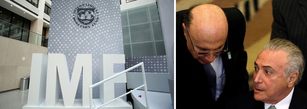 Fundo Monetário Internacional (FMI) estima em relatório que o crescimento da economia brasileira vai ficar bem aquém da média dos países da América Latina e do Caribe; a instituição avalia que o PIB do Brasil este ano deve avançar 0,7%, bem menos do que o 1,2% esperado para o continente; para 2018, a estimativa é de que o Brasil tenha expansão de 1,5% e a região, de 1,9%; cenário é o retrato do Brasil pós-golpe, depois que o governo Temer e sua equipe econômica retiraram investimentos de programas sociais e tem vendido aos estrangeiros o patrimônio brasileiro