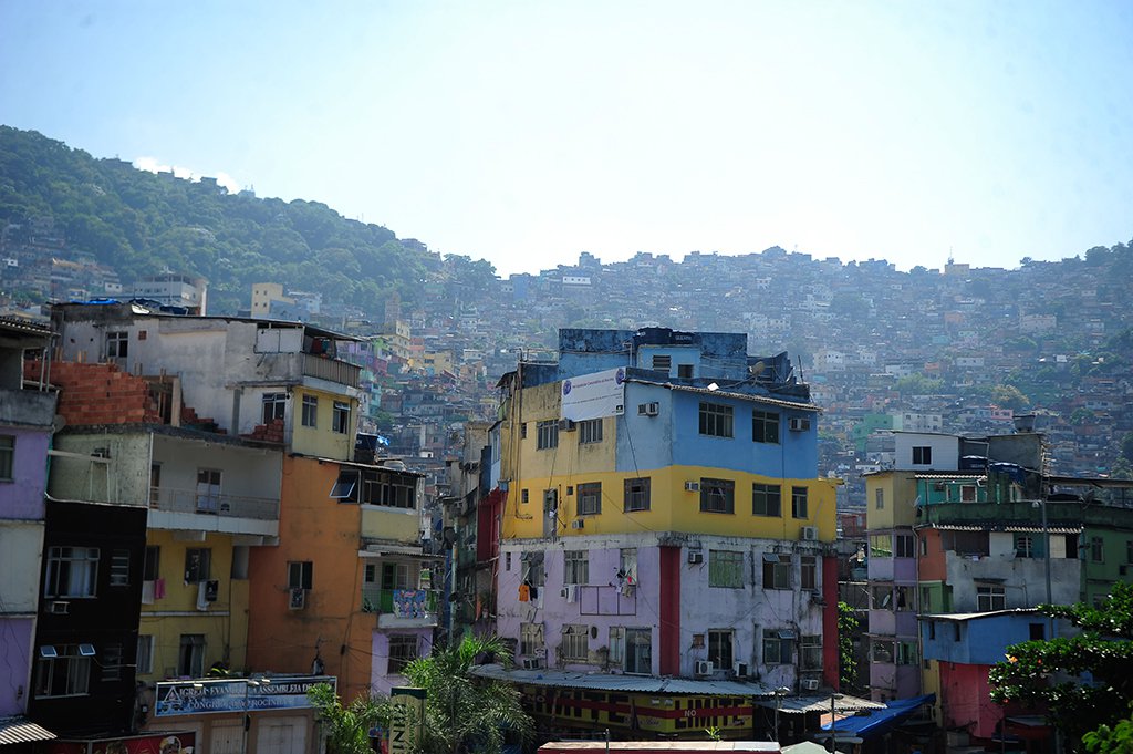 Comunidade da Rocinha, localizada na Zona Sul da cidade (Tomaz Silva/Agência Brasil)