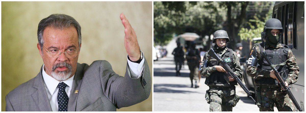 O ministro da Defesa, Raul Jungmann, defendeu a continuidade da atuação das ações das Forças Armadas no Rio de Janeiro após o fim do governo Temer; Jungmann disse ter "absoluta certeza" de que as operações integradas continuarão até o fim de 2018; "Tenho absoluta certeza de que ficaremos aqui até o dia 31 de dezembro de 2018. E posso dizer que minha expectativa é que, seja quem for, o próximo presidente mantenha isso", afirmou