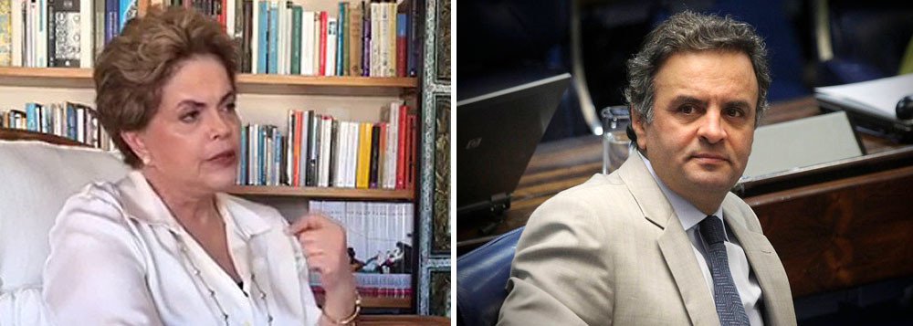 Quando votou pelo golpe que derrubou Dilma Rousseff, o senador Aécio Neves (PSDB-MG), que depois foi flagrado em grampo da JBS pedindo R$ 2 milhões em propina e chegou a ser afastado do mandato pelo Supremo, disse com toda a sua hipocrisia: "Ninguém pode cometer crime impunemente"; relembre o vídeo