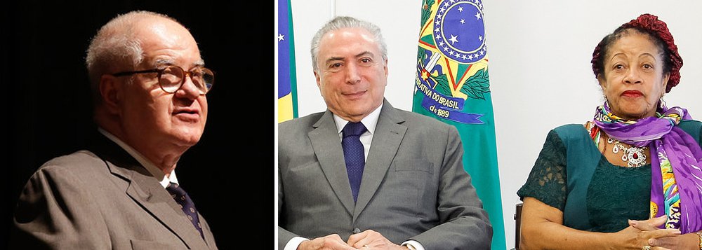 "Ela continuará ministra numa equipe onde já esteve Geddel Vieira Lima e estão Moreira Franco e Eliseu Padilha. Negra, mulher, tucana, Valois foi colocada lá porque é negra, mulher e tucana. Seu pleito ajudou a mostrar a empulhação que há nas nomeações de mulheres por serem mulheres e de negros por serem negros", diz o jornalista Elio Gaspari