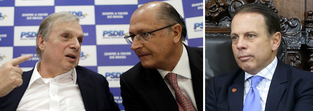 "Alckmin é uma das lideranças mais importantes do partido há muito tempo e é o primeiro da fila", diz o senador Tasso Jereissati (PSDB-MG), que afirma que, se não houver consenso, o candidato tucano será escolhido por meio de prévias; como o prefeito João Doria promete não disputar prévias contra seu padrinho Geraldo Alckmin, tudo indica que o governador paulista será mesmo o candidato do PSDB à presidência da República em 2018; Tasso também criticou o discurso de ódio que vem sendo promovido por Doria nos últimos meses; "essa política de nós contra eles é um desserviço para o Brasil. Além de dividir, traz violência, desrespeito e intolerância. É um péssimo sinal para democracia", afirmou