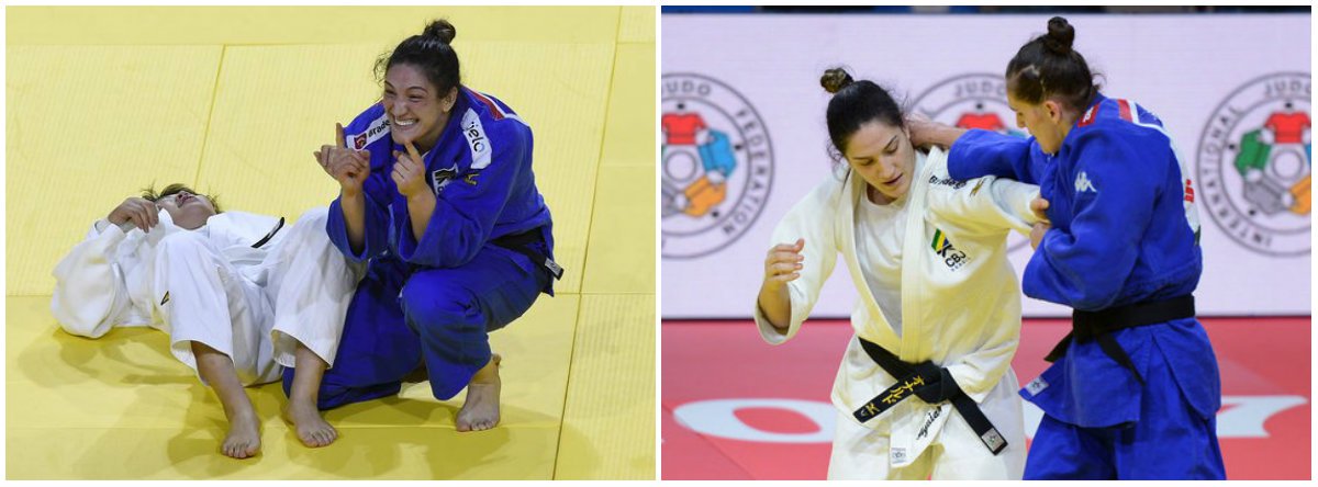 Judoca gaúcha faz história no esporte brasileiro ao se tornar a primeira mulher bicampeã mundial em qualquer modalidade individual olímpica; Mayra venceu a japonesa Mami Umeki, ganhadora em Astana-2015, nesta sexta-feira em Budapeste, na decisão para conquistar pela segunda vez na carreira o título na categoria até 78kg