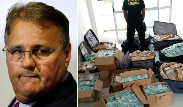 A Procuradora-Geral da República, Raquel Dodge, enviou parecer ao Supremo Tribunal Federal pedindo a manutenção da prisão do ex-ministro Geddel Vieira Lima em regime fechado, pois "Geddel assumiu a posição de líder de uma organização criminosa"; para Dodge, a apreensão de R$ 51 milhões em apartamento do ex-ministro, indica a gravidade dos crimes cometidos pelo ex-ministro; a manutenção da prisão de Geddel causa apreensão no PMDB, pois sua delação premiada implicaria Michel Temer e toda a cúpula do PMDB