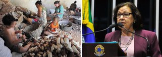 Senadora Lídice da Mata (PSB-BA) apresentou Projeto de Decreto Legislativo para sustar os efeitos da Portaria MTB Nº 1129 de 13 de outubro deste ano que dispõe sobre os conceitos de trabalho forçado, jornada exaustiva e condições análogas à de escravo; "A portaria é tao nefasta, que até a própria Procuradora Geral da República, Raquel Dodge, considerou-a um 'retrocesso à garantia constitucional de proteção à dignidade da pessoa' e deu 10 dias para a Presidência revogá-la", disse Lídice; senadores do PT Lindbergh Farias (RJ), Paulo Rocha (PA), Regina Sousa (PI) e Paulo Paim (RS) também apresentaram proposição no mesmo sentido