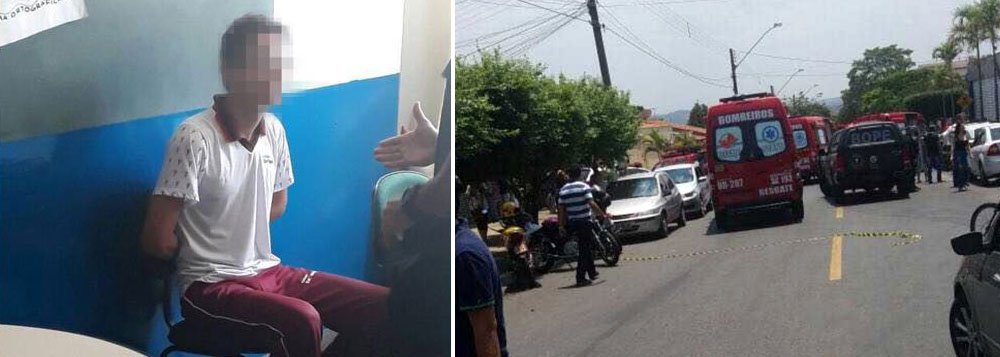 Adolescente autor do ataque com arma de fogo no Colégio Goyazes, em Goiânia, foi transferido para um centro de internação provisória. A internação foi recomendada pelo Ministério Público e determinada pela Justiça do Estado; estudante ficará internado até o julgamento do caso pelo Juizado da Infância e Juventude, conforme previsto no Estatuto da Criança e do Adolescente; Ministério Público também pediu que o adolescente seja colocado em separado dos demais internos, já que é filho de militares