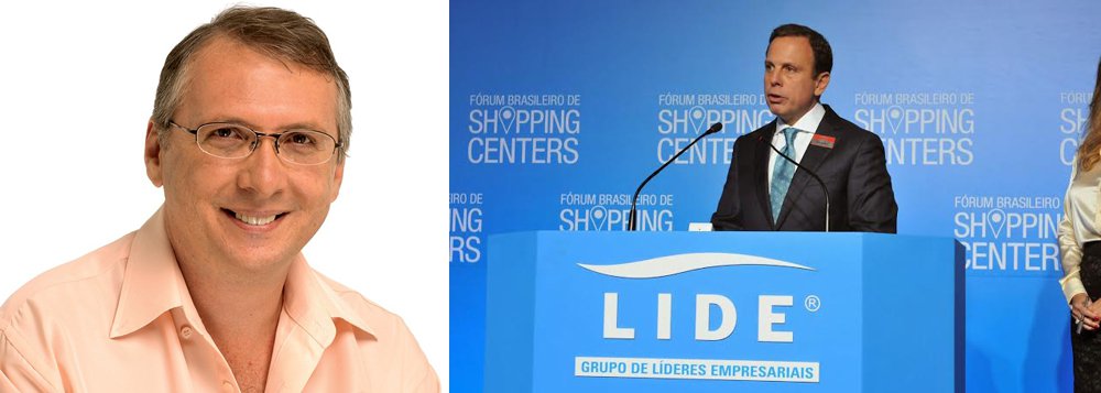 O vereador paulistano Toninho Vespoli (PSOL) protocolou na Câmara Municipal requerimento de abertura de uma Comissão Parlamentar de Inquérito (CPI) para investigar o envolvimento de empresas associadas ao Lide, fundado pelo prefeito João Doria (PSDB), em parcerias com a Prefeitura; em determinados casos, filiações ao Lide foram precedidas e seguidas de audiências de seus dirigentes com o prefeito; é o que ocorreu com a Votorantim e a Brookfield, que aderiram à empresa em julho