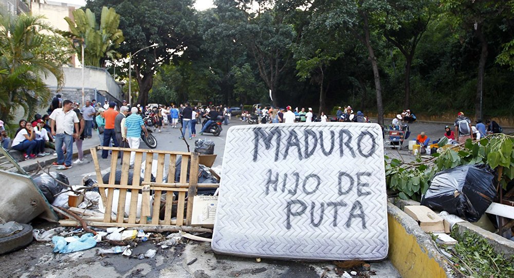 protesto venezuela