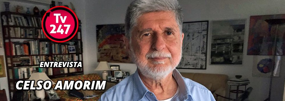 Ex-ministro das Relações Exteriores no governo Lula, diplomata fala sobre a política externa e a questão da defesa e da soberania no Brasil pós-golpe; acompanhe ao vivo e participe enviando perguntas às 14h30 pelo Facebook e Youtube do 247