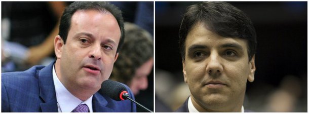 Dois deputados que atuam por Sergipe votaram pelo pelo arquivamento das investigações contra Michel Temer: Fabio Reis (PMDB) e Andre Moura (PSC), este último (à esq.) é líder do governo no Congresso e foi condenado ao pagamento de multa e a perda dos direitos políticos por um período de oito anos por ter causado um prejuízo de R$ 1,4 milhão aos cofres públicos da prefeitura de Pirambu (SE), base eleitoral do parlamentar
