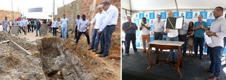 Prefeito de Aracaju, Edvaldo Nogueira assinou ordem de serviço para a realização das obras complementares do bairro Coqueiral, na Zona Norte; investimento de R$ 6,1 milhões beneficiará diretamente 23 ruas da comunidade; previsão é que as obras sejam concluídas em até oito meses; serão executados serviços de terraplenagem, contenção, drenagem pluvial, pavimentação, esgotamento sanitário, sistema de abastecimento de água e execução de passeios